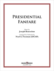Presidential Fanfare Orchestra sheet music cover Thumbnail